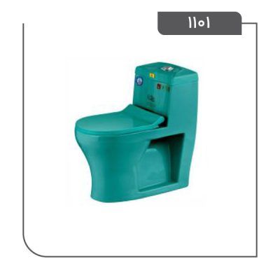 توالت فرنگی لیتو مدل 1101 سبز یشمی