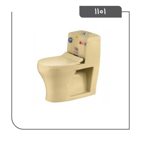 توالت فرنگی لیتو مدل 1101 کرم