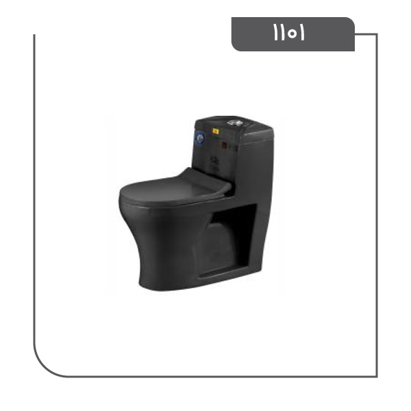 توالت فرنگی لیتو مدل 1101 مشکی